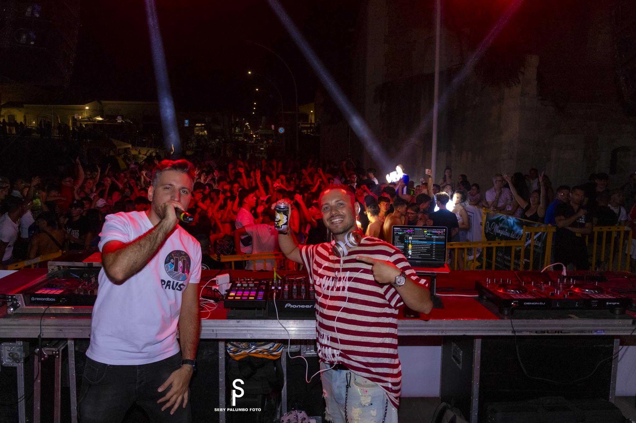 Andrea Palumbo e RockAro DJ con Mind energy drink